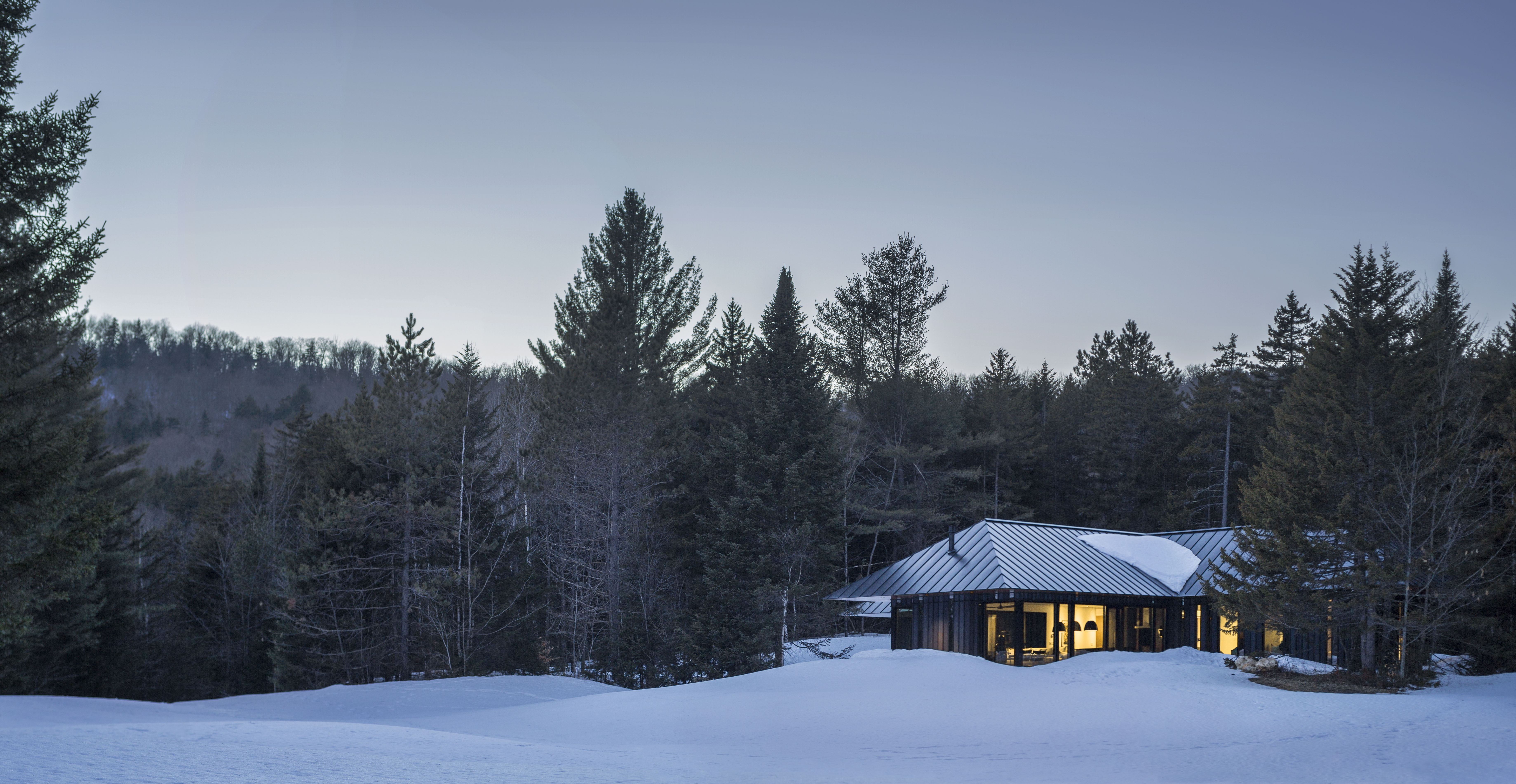 板条巴顿,融入自然的私密空间-40