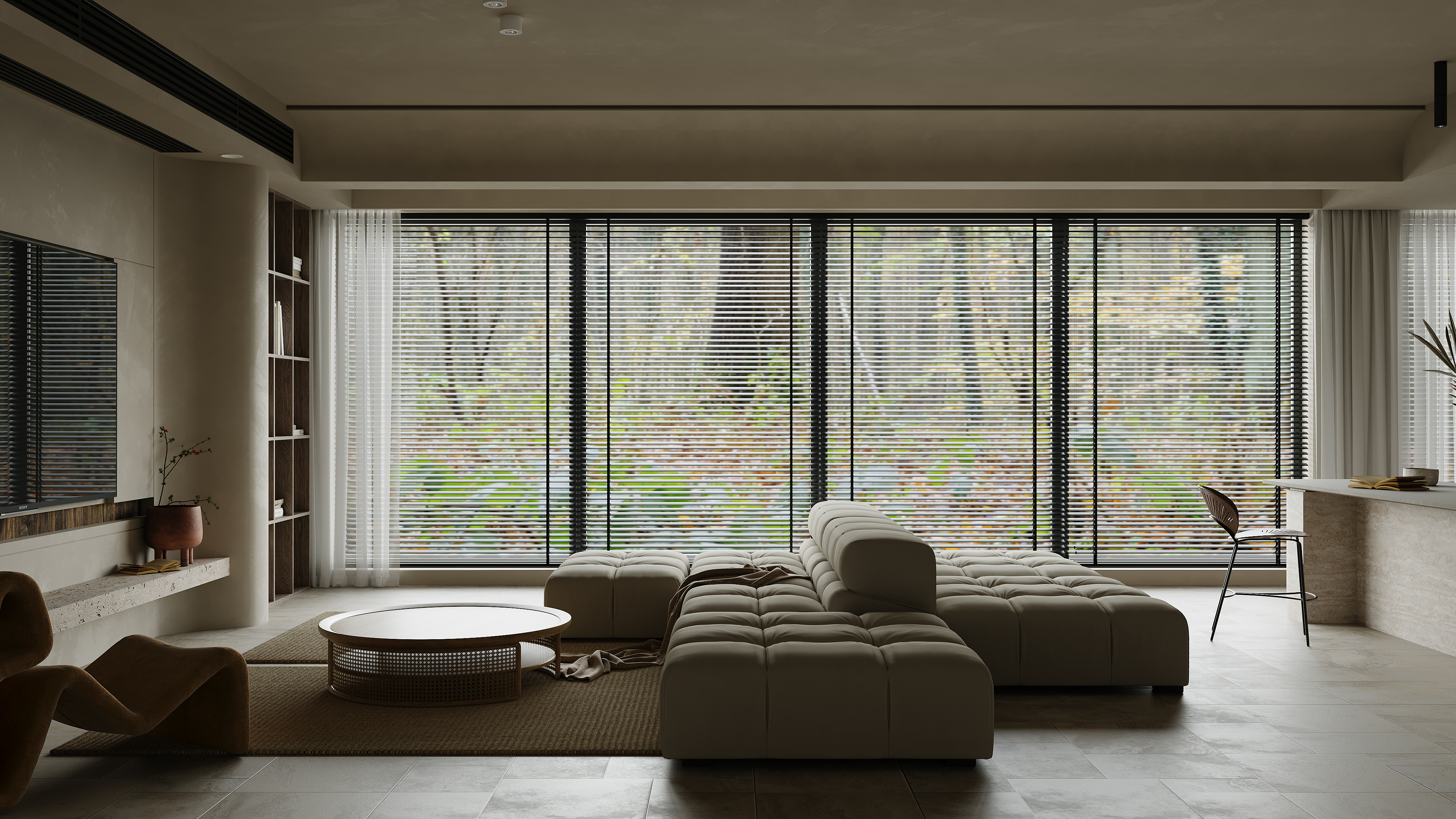 侘寂风室内设计丨中国重庆丨MJ 明涧设计-2