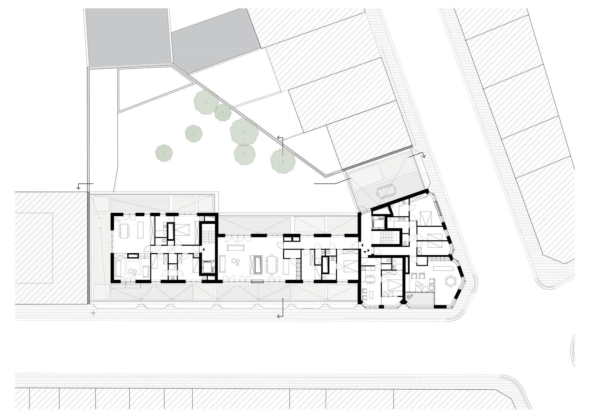 W·PLACE 公寓丨比利时安特卫普丨Barchitecten-36