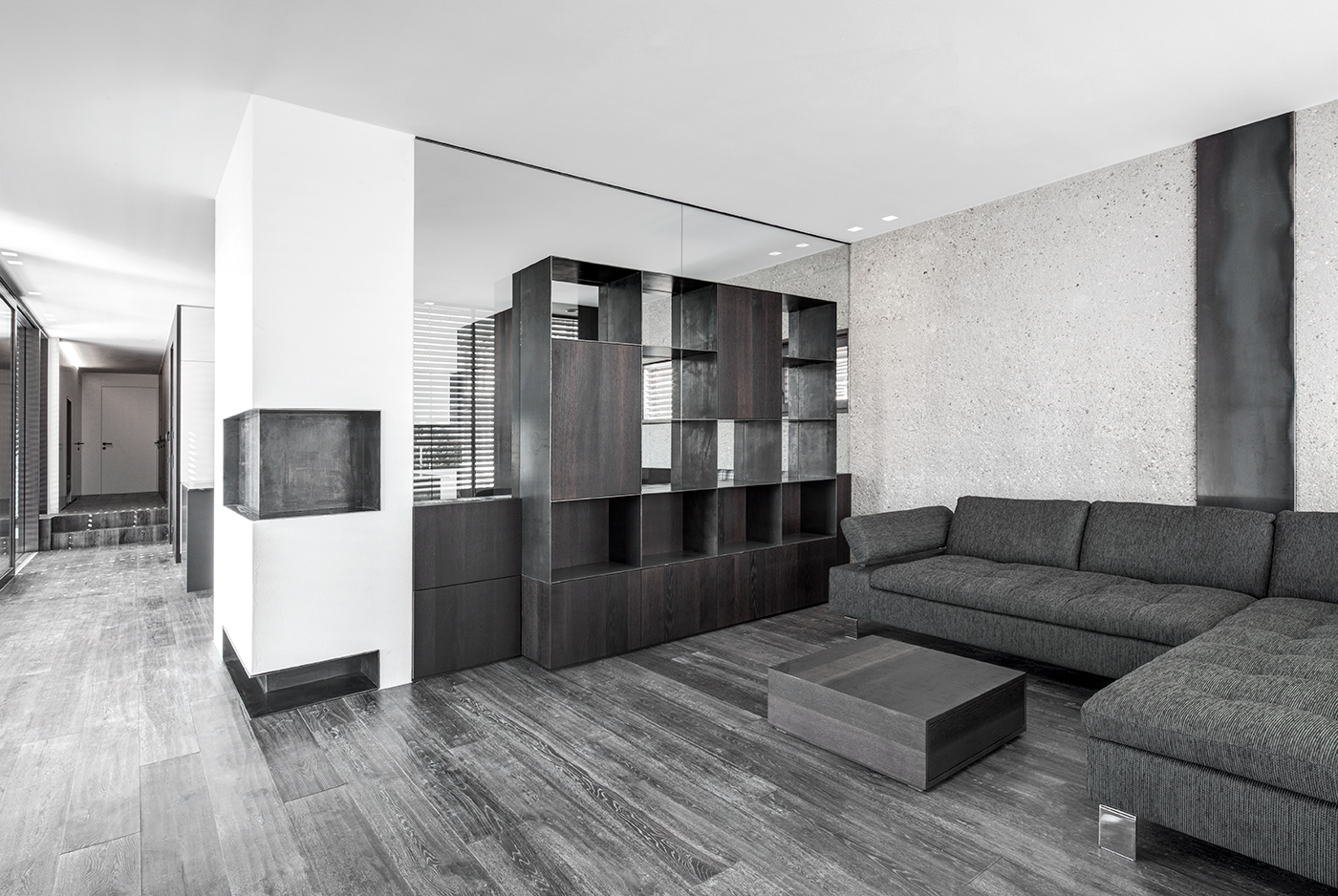 多功能公司建筑与住宅公寓一体化设计-18