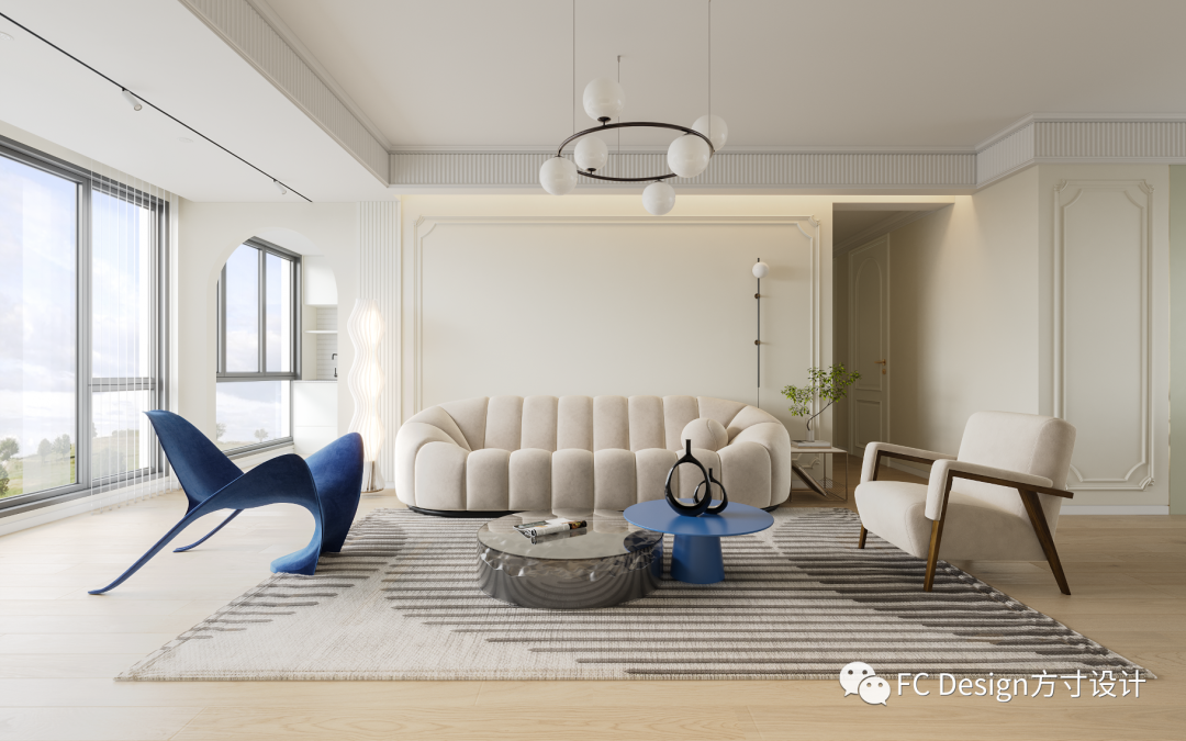 桂林•彰泰郡 · 奶油法式风格的温馨之家丨中国桂林丨方寸设计事务所-27