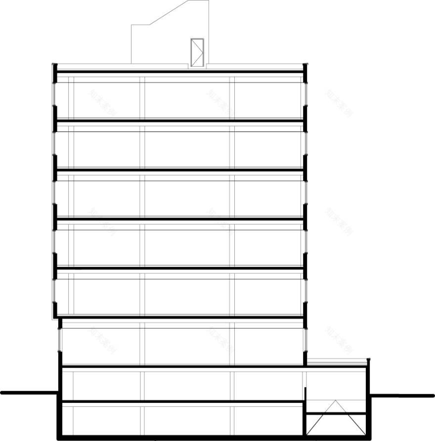 莫斯科办公室建筑设计-11