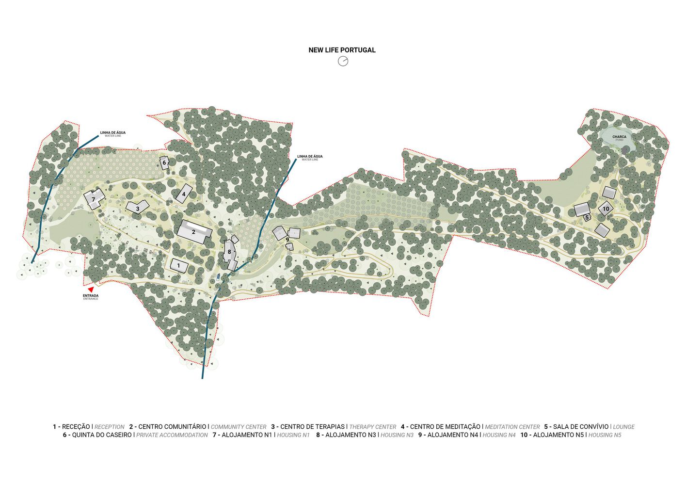葡萄牙山脉中的和谐身心灵康养中心丨PLATAFORMArq-28