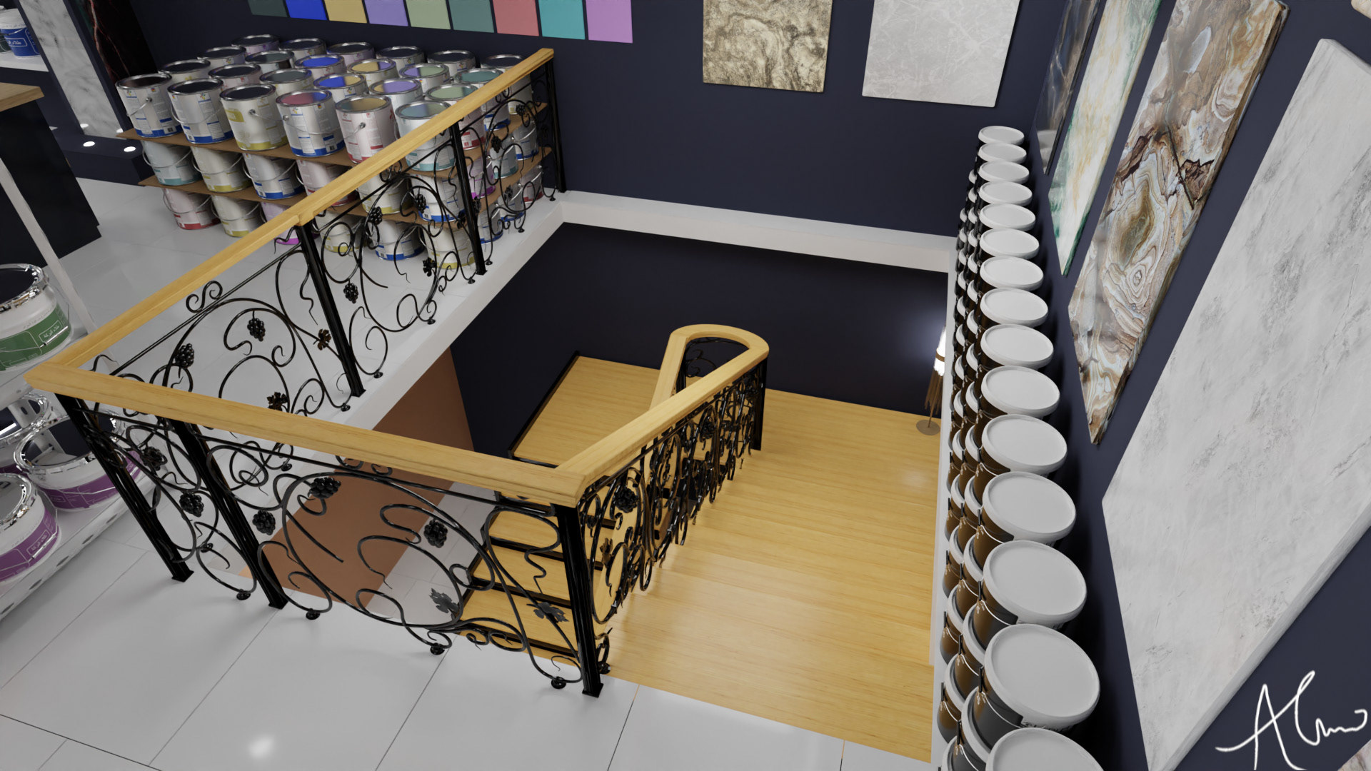 油漆店丨阿尔及利亚丨Amine Nachef-16