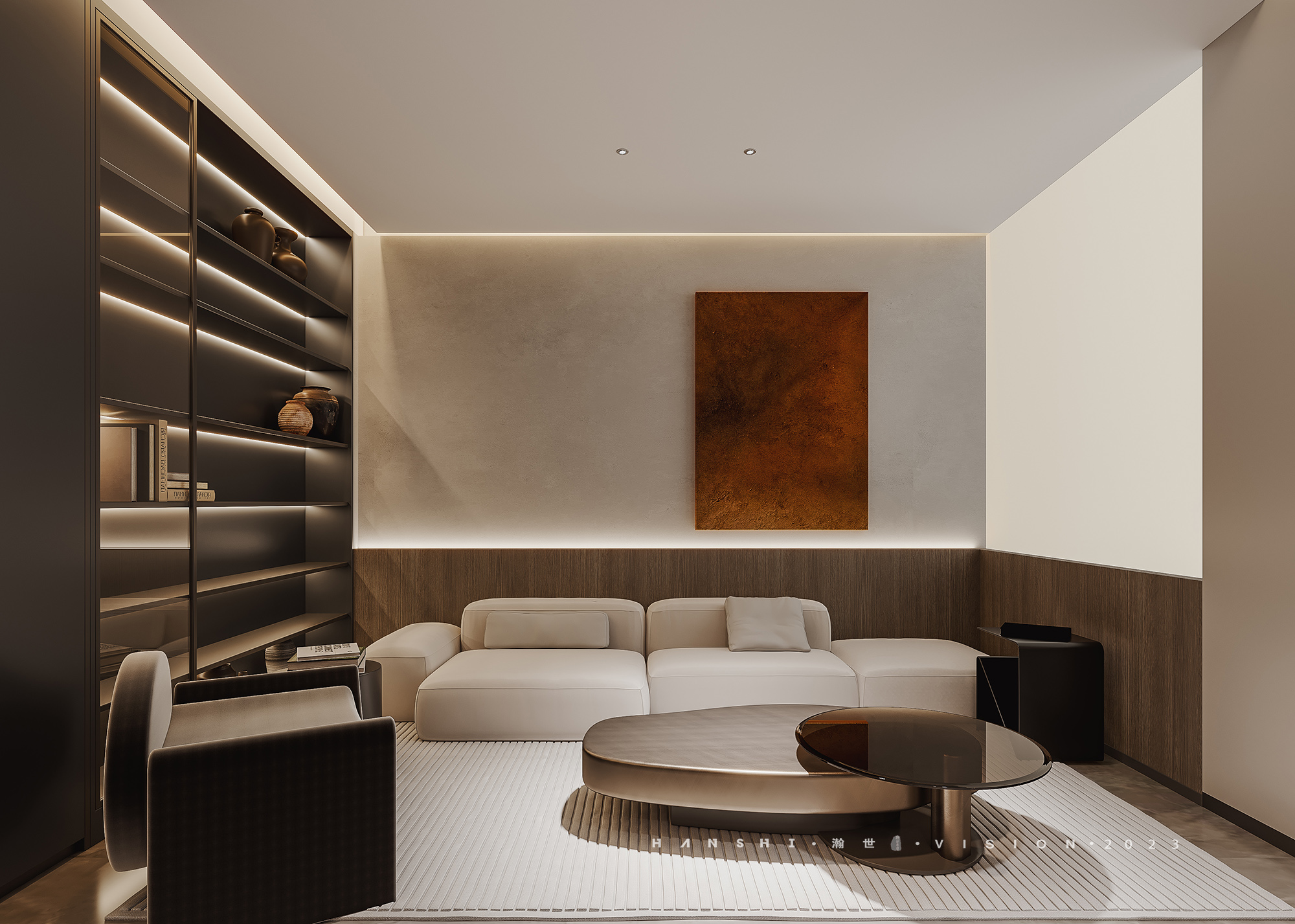 现代意式别墅一瀚世表现-3