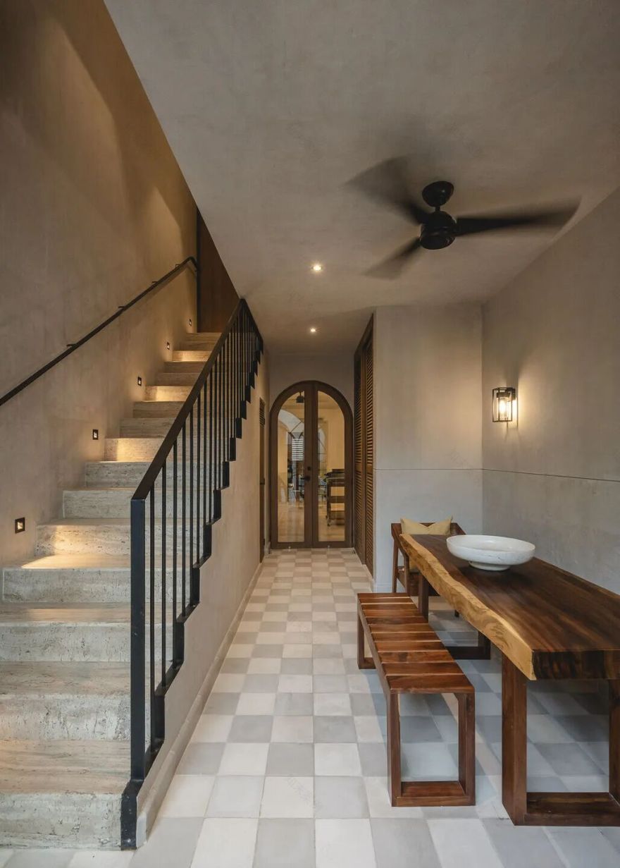 CasaParadiso,墨西哥梅里达/窄地焕生机-13