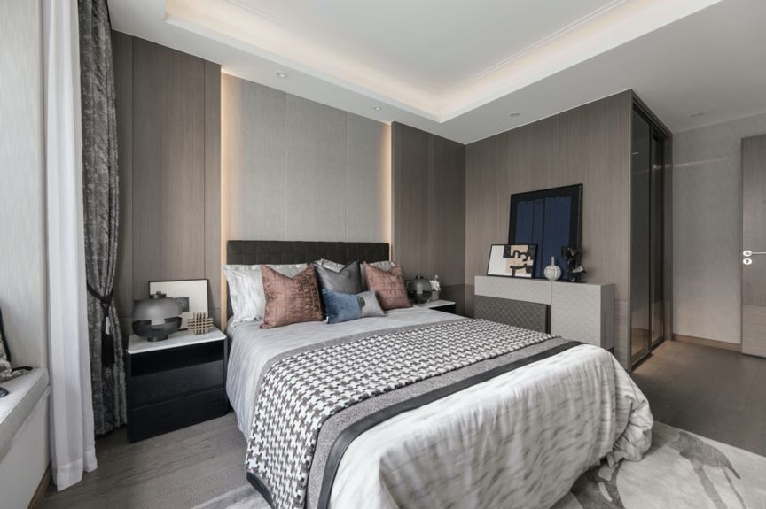 金地·悦城大境样板间 | 现代风格,艺术与生活的完美结合-52