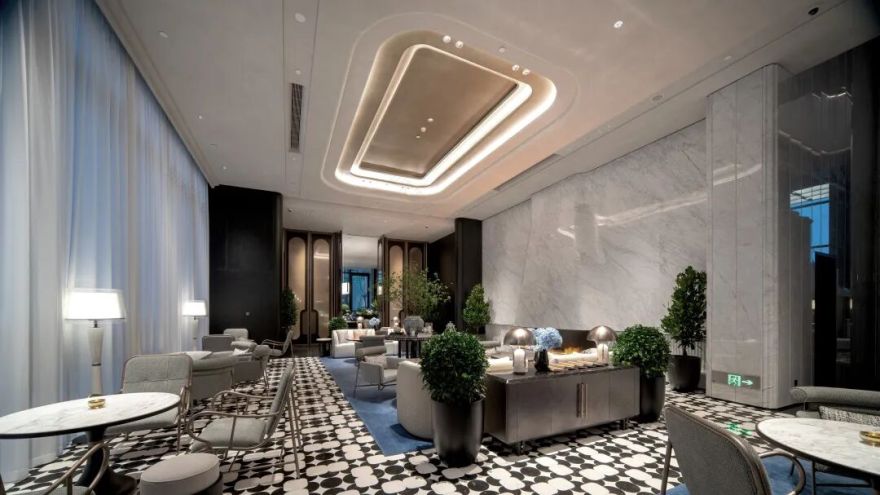 闽韵鹭岛・云端植境|厦门厦航费尔蒙酒店精品花园营造-58