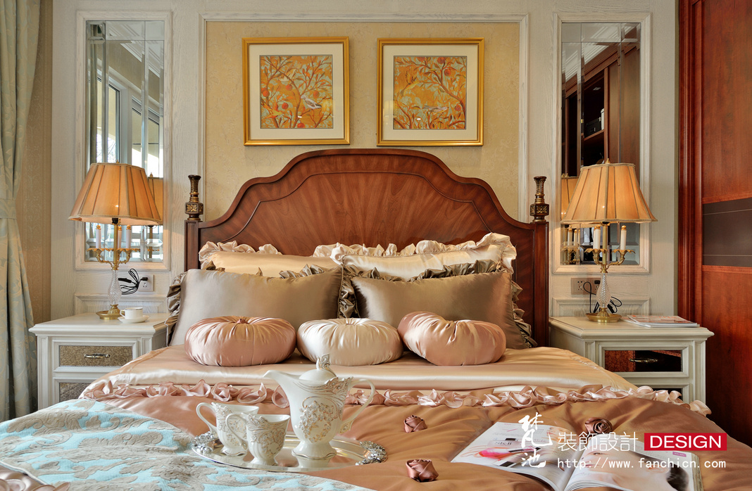 泰州景范康城 90㎡美式样板间 | 复古与活力的完美结合-19