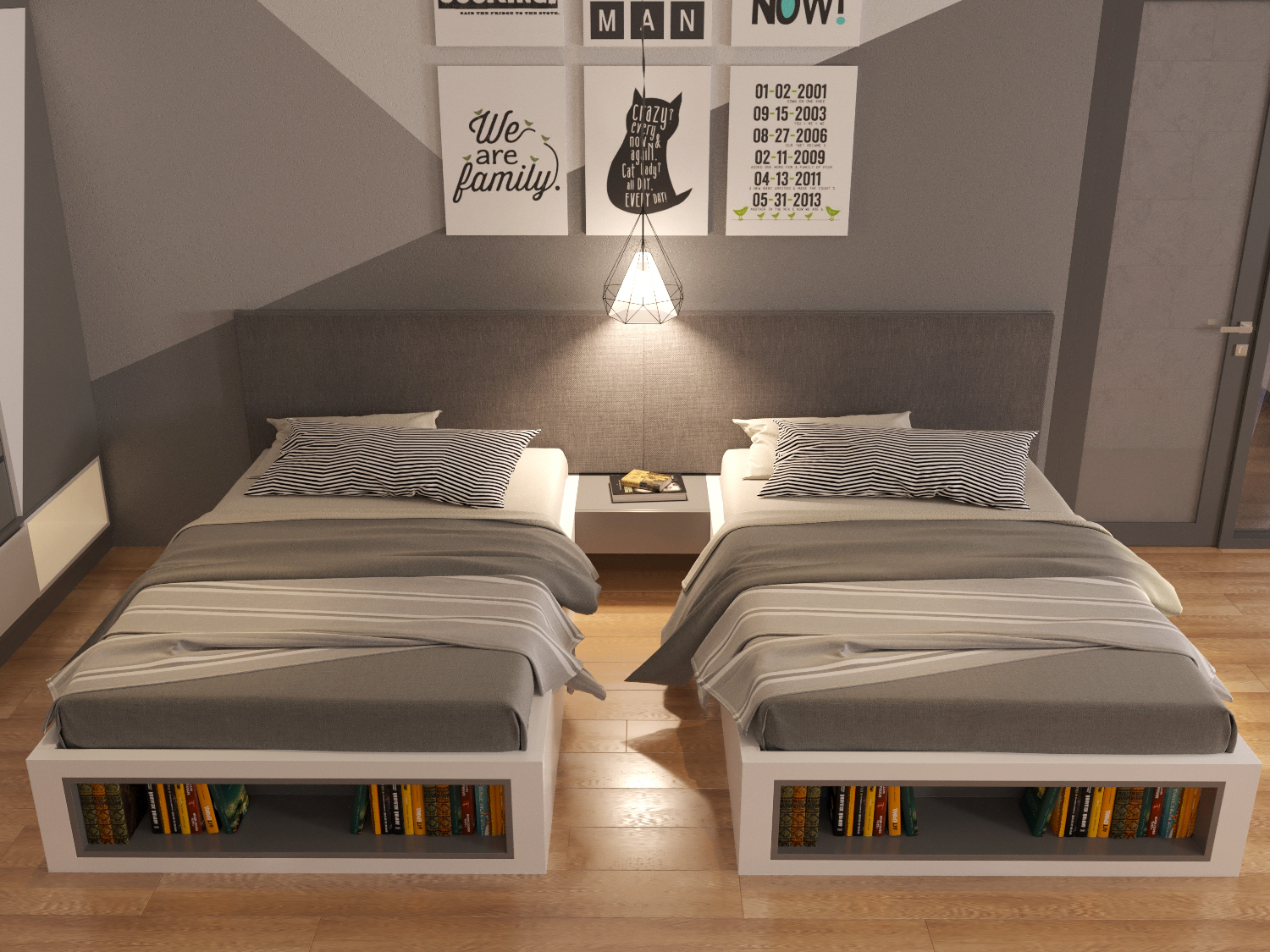 Bedroom for 2 kids-4