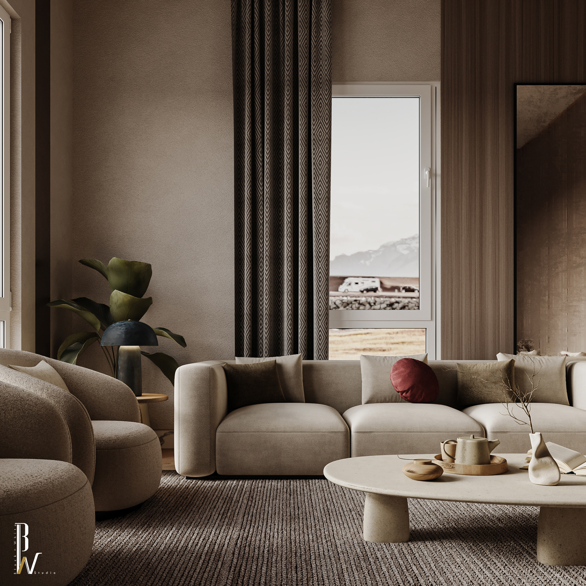 妇女议会丨阿联酋丨Black N White-10