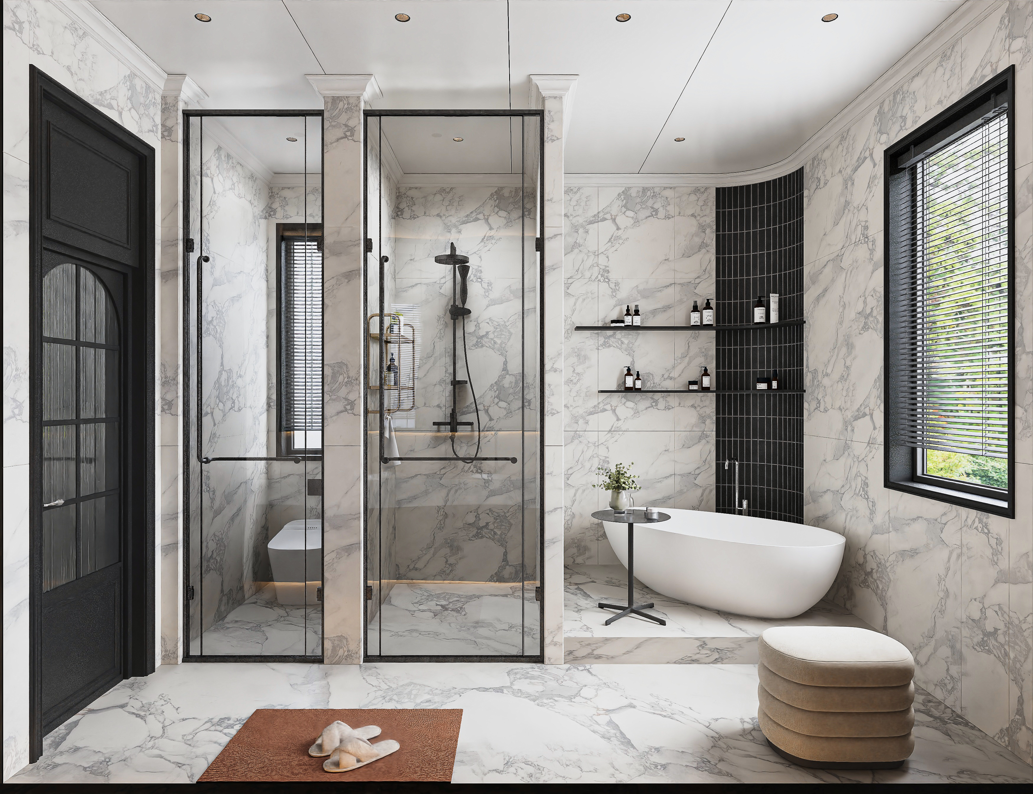 现代法式别墅-25