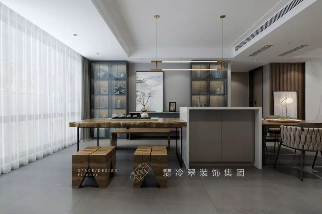 翡冷翠装饰集团 | 建业·九栋洋房,温馨舒适的艺术空间-57