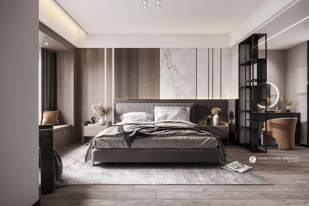 潮州海博熙泰四期现代简约家居设计丨中国潮州丨潮州市玖木堂装饰设计有限公司-27