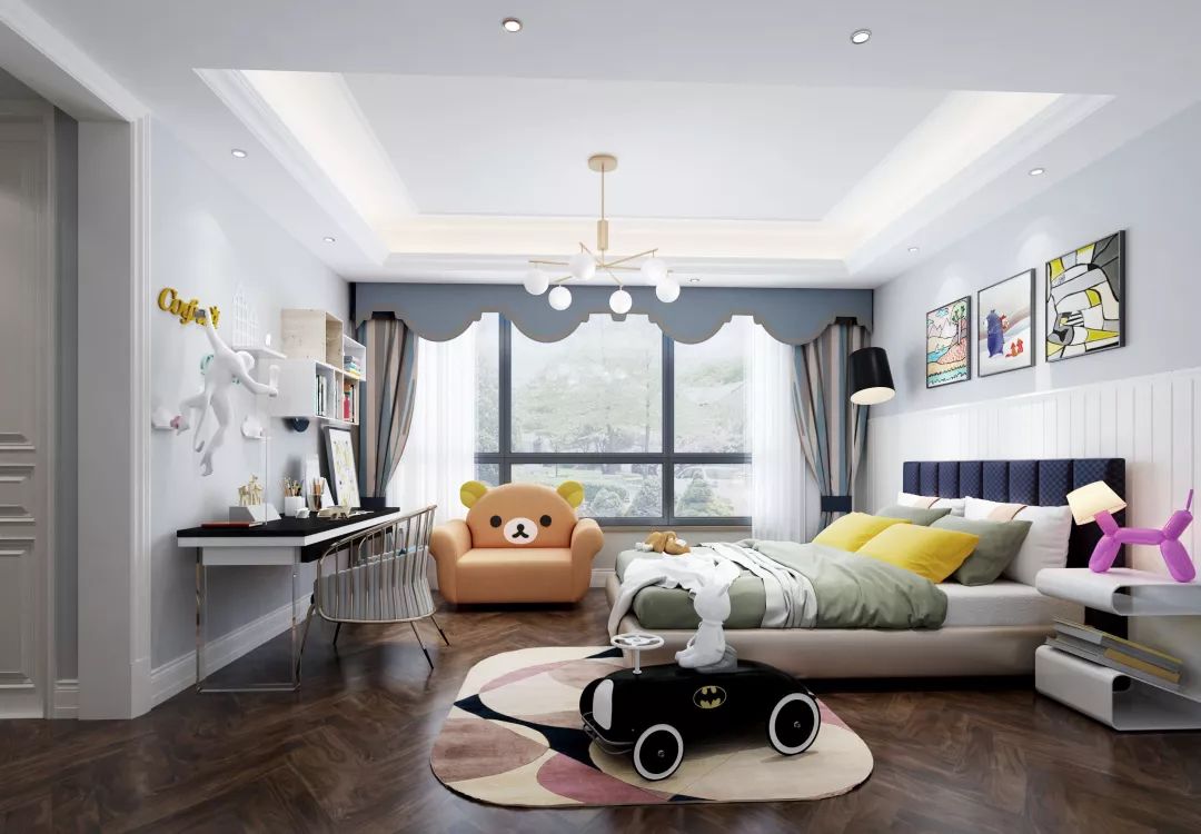 童趣盎然的多彩儿童房设计-20