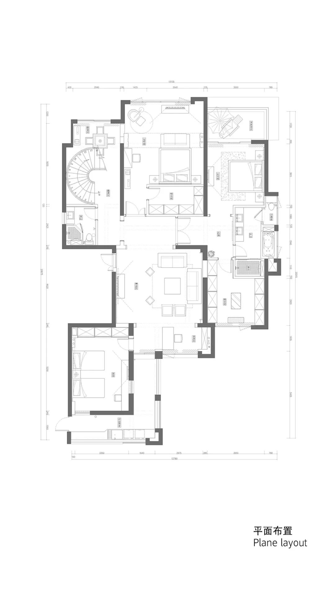 融侨外滩林宅 | 现代简约风格打造舒适生活空间-2