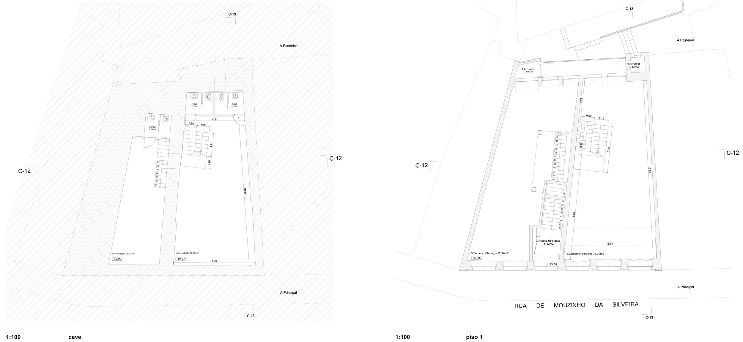 Mouzinho da Silveira 住宅楼丨葡萄牙波尔图丨Diana Barros Arquitectura-58