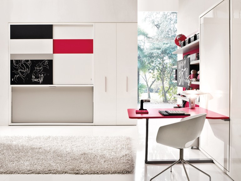 Maximize Small Spaces: Murphy Bed Design Ideas-26