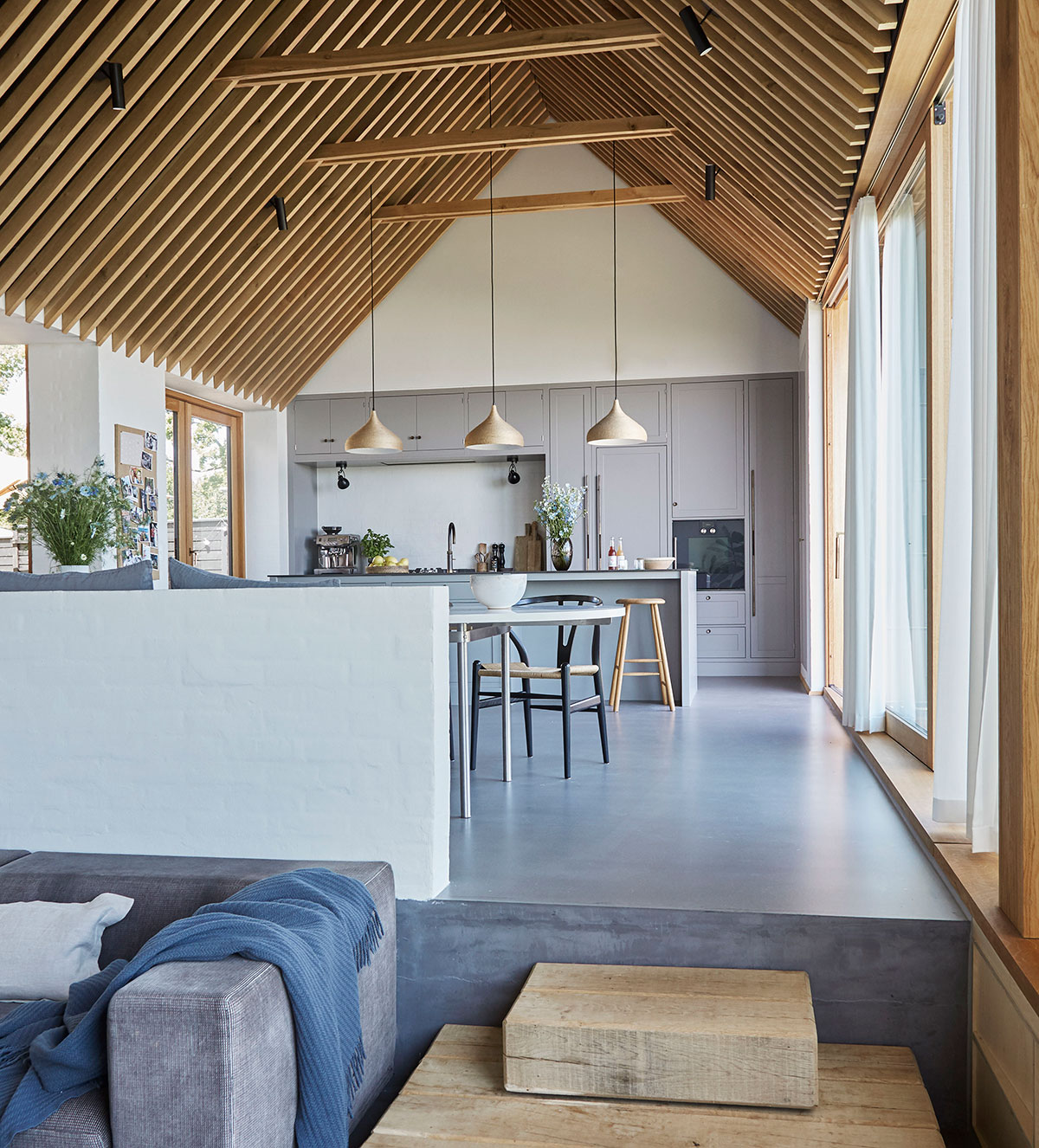 丹麦海岸现代避暑别墅-1