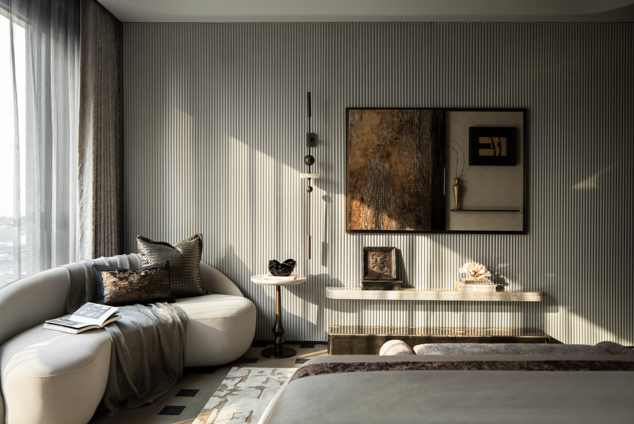 西安越秀铁建樽樾样板间丨中国西安丨软装菲洛米斯PHILOMIS,产品设计木厘-33