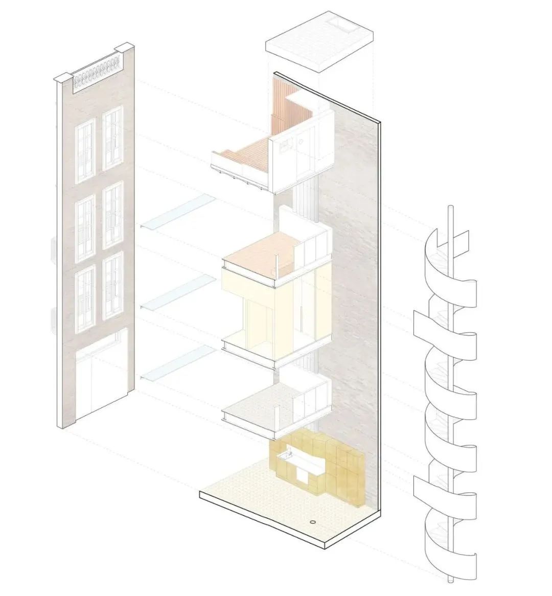 BSP 20 号房屋丨西班牙巴塞罗那丨巴塞罗那事务所 raul sanchez Architects-9