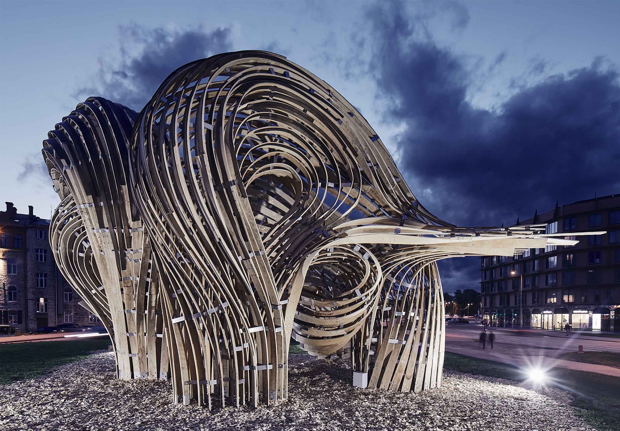 爱沙尼亚塔林双年展“蒸汽朋克”装置艺术-29