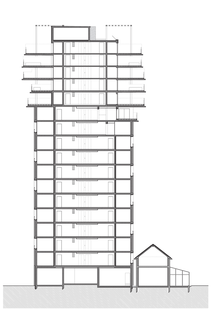 绿云之上的创新垂直公平住宅-70
