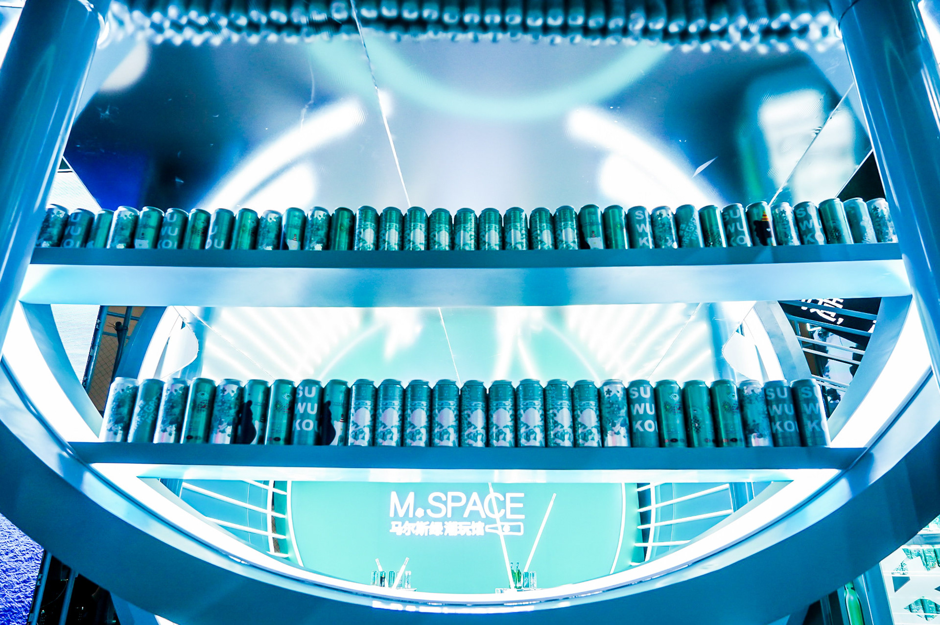 2020 华润雪花马尔斯绿啤酒展台设计-18