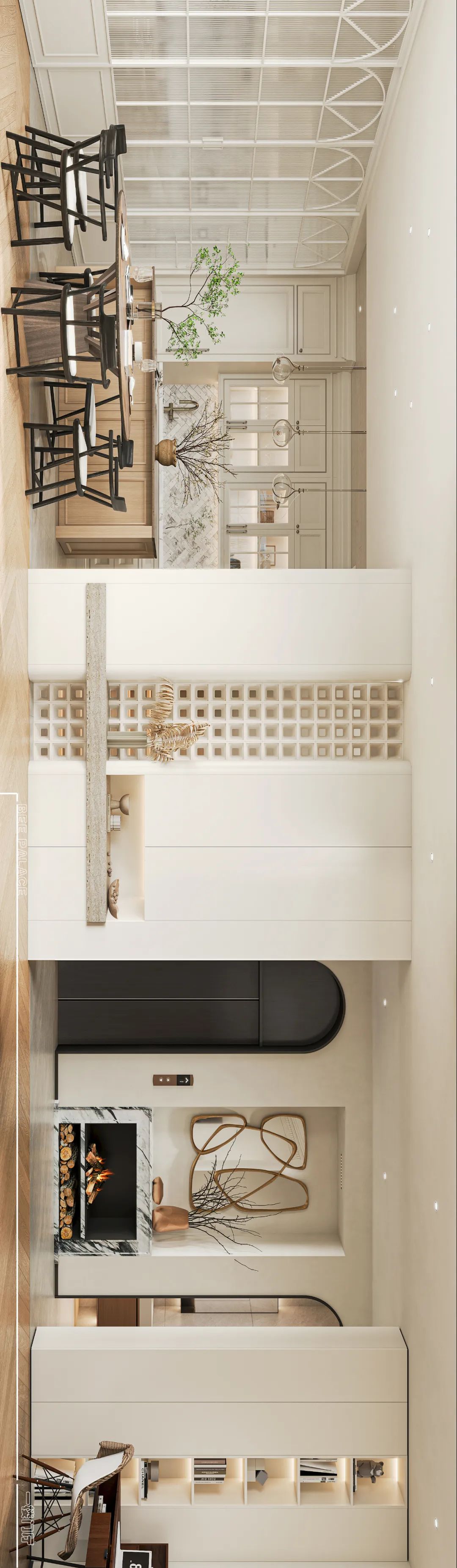 未明确提及单一项目名称,包含众多家装和工装项目丨中国北京丨安徽省蜂宿艺术设计有限公司-142