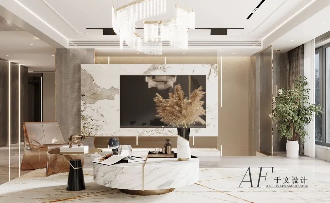 龙湖·舜山府轻奢叠墅丨中国沈阳丨于文建筑装饰设计工作室-17