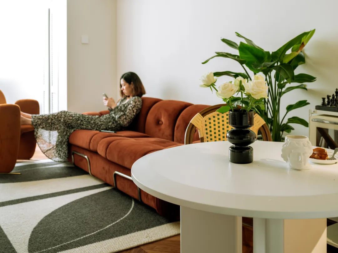 50㎡老破小逆袭 · 开放式布局++ 多功能空间,打造舒适独居小屋丨中国上海丨@李梦婕Maggie-48