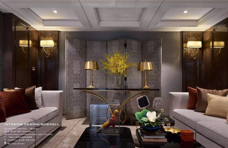 中国金茂 · 青岛金茂墅示范区样板间——【东方女性之家】 BOSWELL設計 软装新作-17