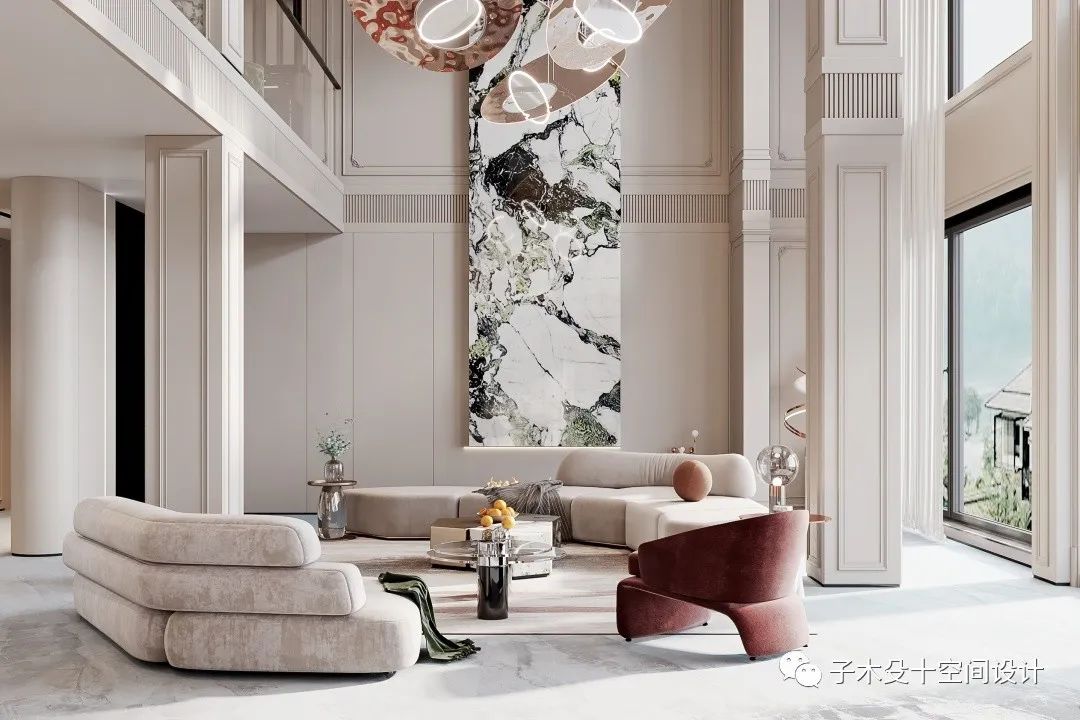 抚顺万科法式浪漫空间丨中国抚顺丨子木殳十空间设计-19