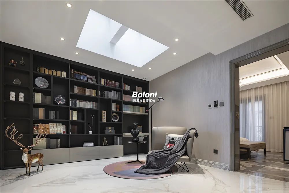 远洋天著 480㎡轻奢混搭风,打造和谐而多彩的家-53