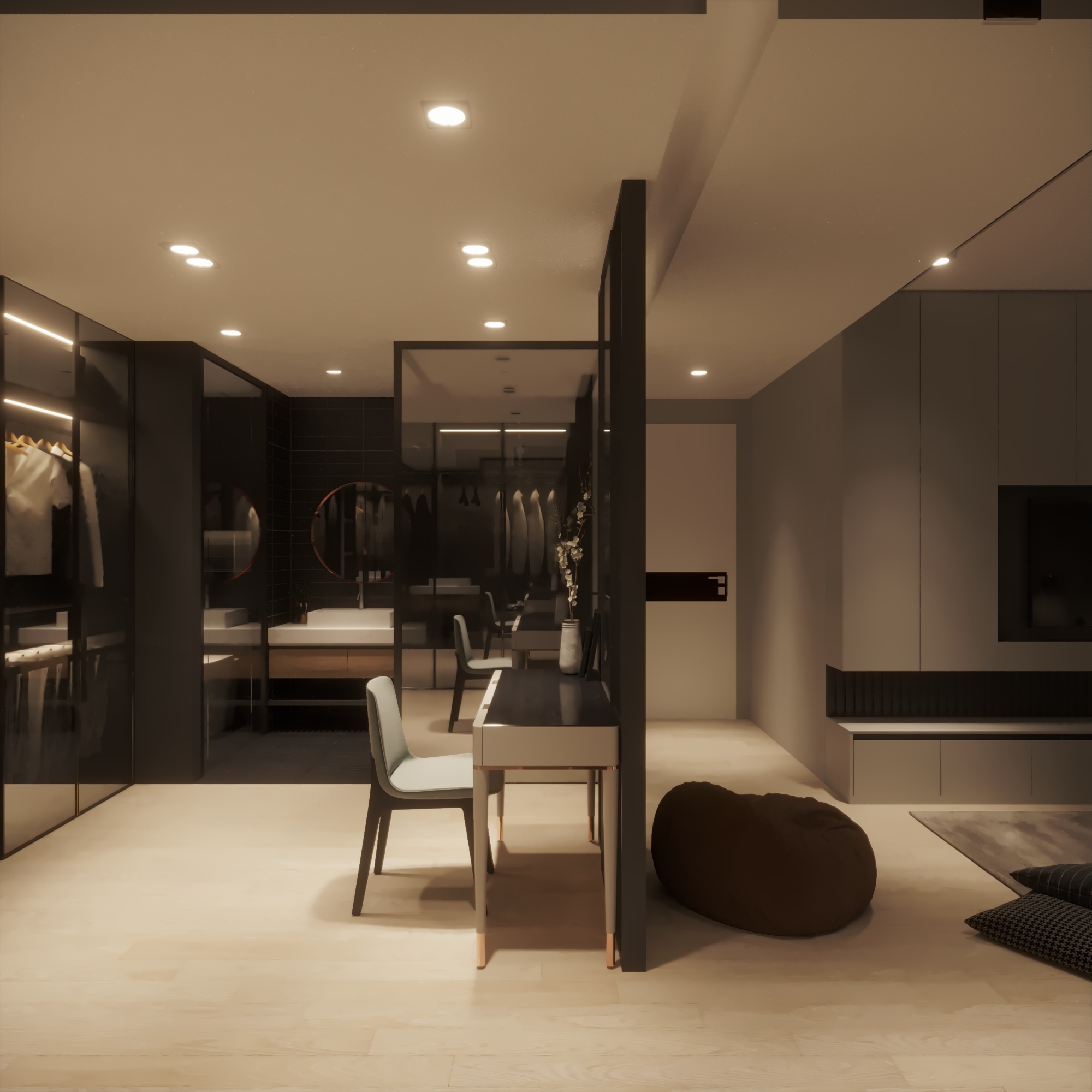 Master Bedroom & Dressing & WC-6