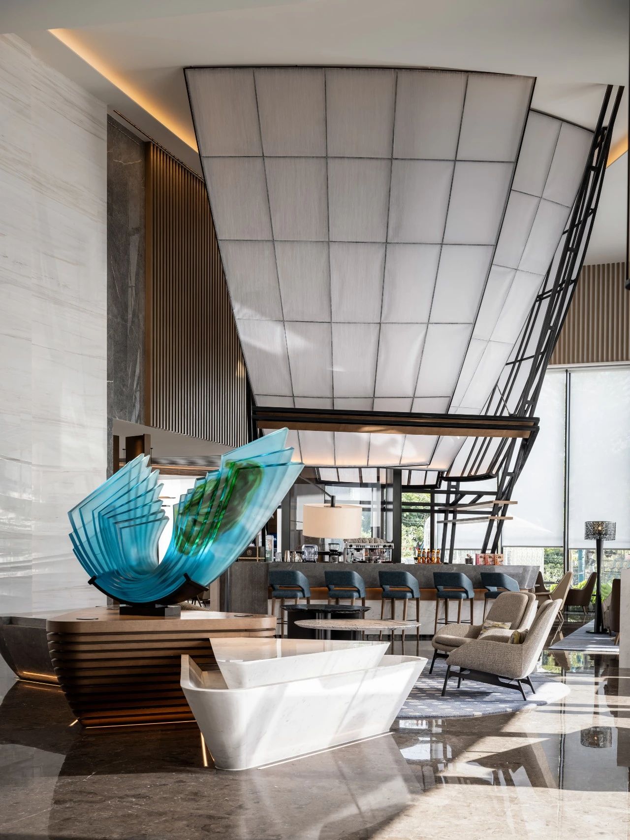 广州南沙金茂万豪酒店丨中国广州丨PLD 刘波设计顾问有限公司-14