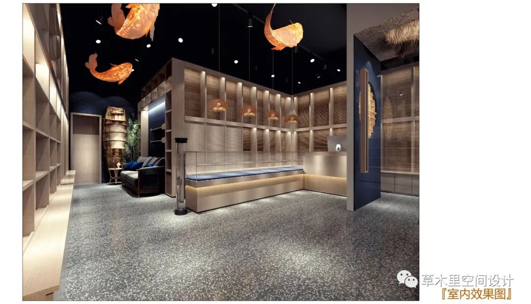 《渔趣》小店,现代风格演绎自然之美-33