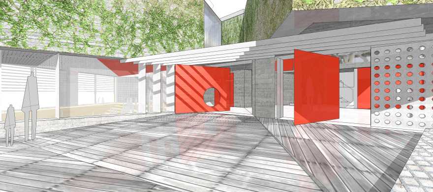 北美狼保护中心教育馆 | 环保理念融入教育空间-6