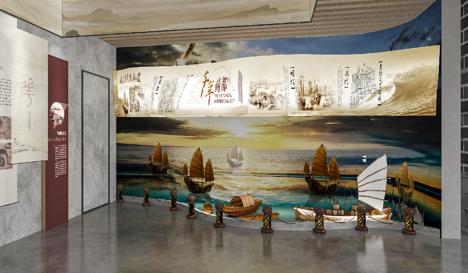 定海古城展馆丨中国舟山丨三石三斤-9