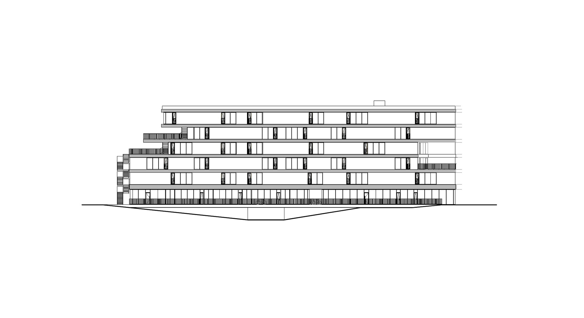 瓦拉日丁校区学生宿舍丨克罗地亚瓦拉日丁丨SANGRAD+AVP architects-34