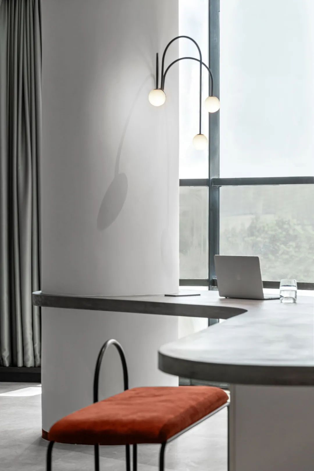 极简黑白灰的现代艺术办公空间丨中国中山丨君儿空间设计-29