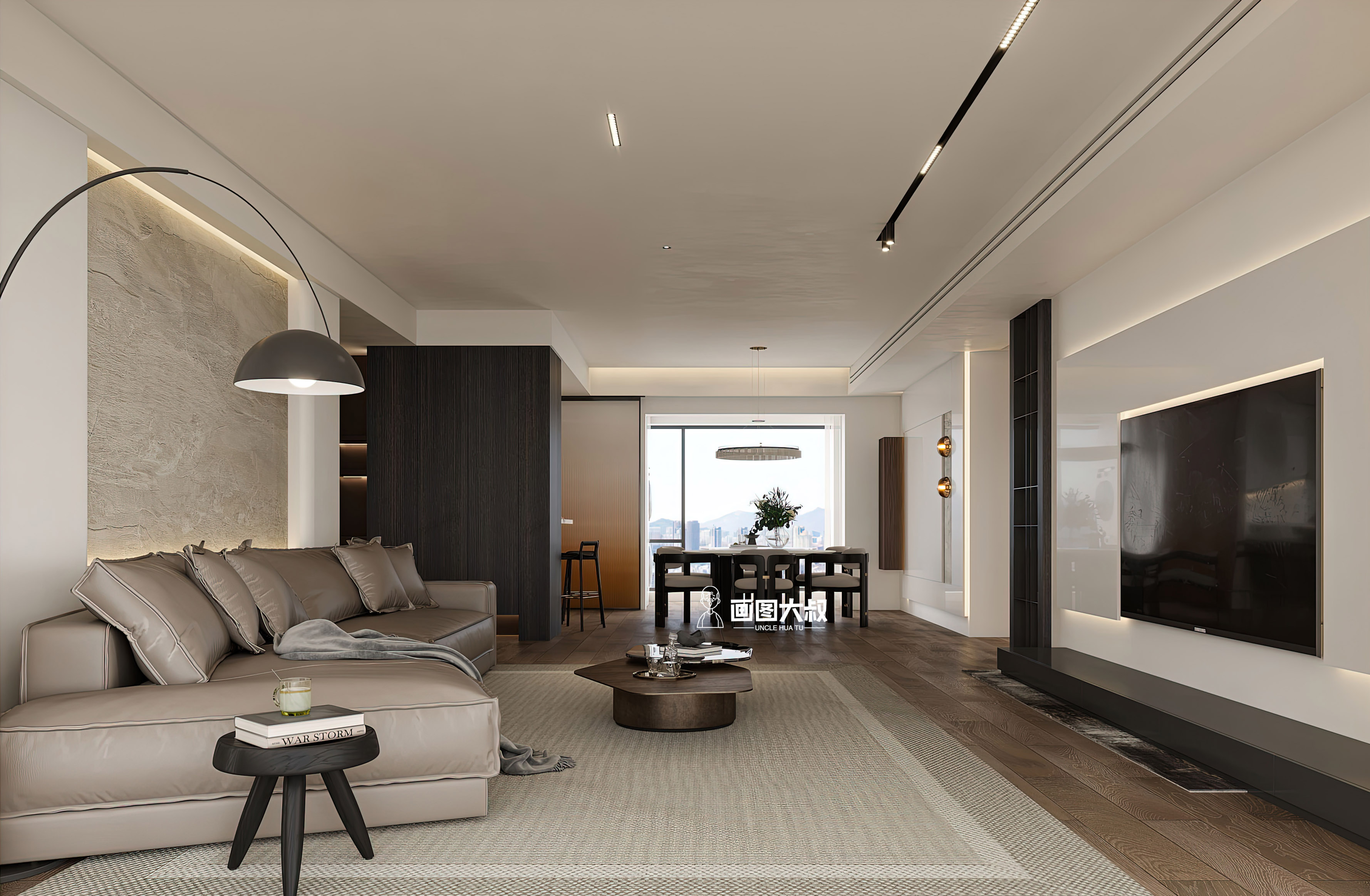 现代复古风效果图-7