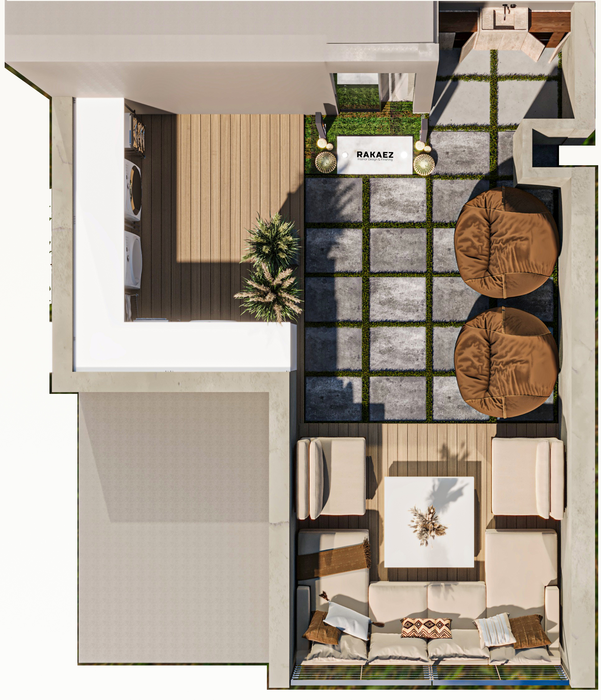 Rooftop Left side "Palm Hills Compound"-6