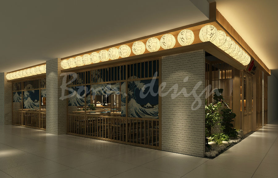 厦门日式烤肉店餐厅设计-10