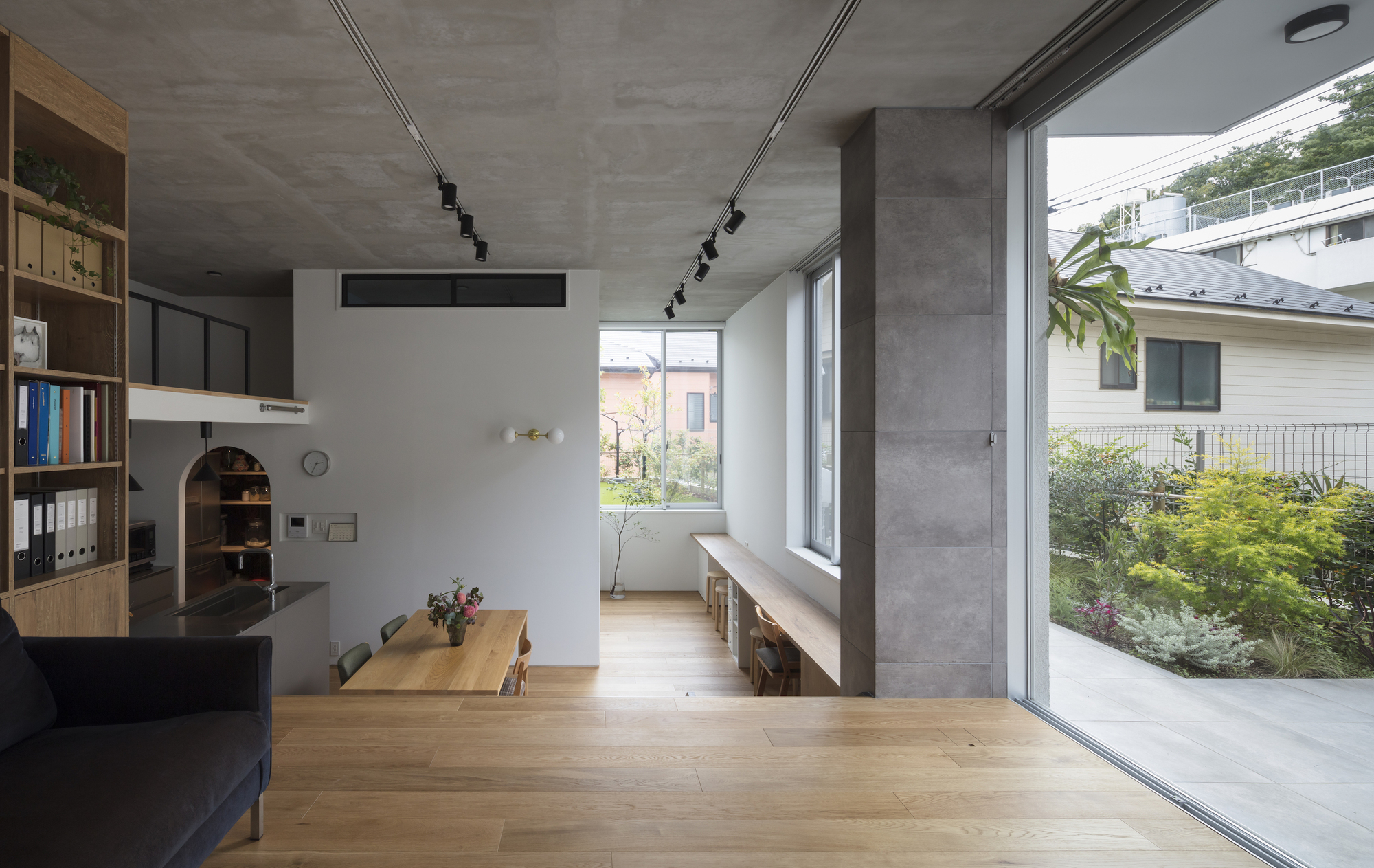 尼古丁塔玛台地合作住宅丨日本东京丨Okuno Architectural Planning-14