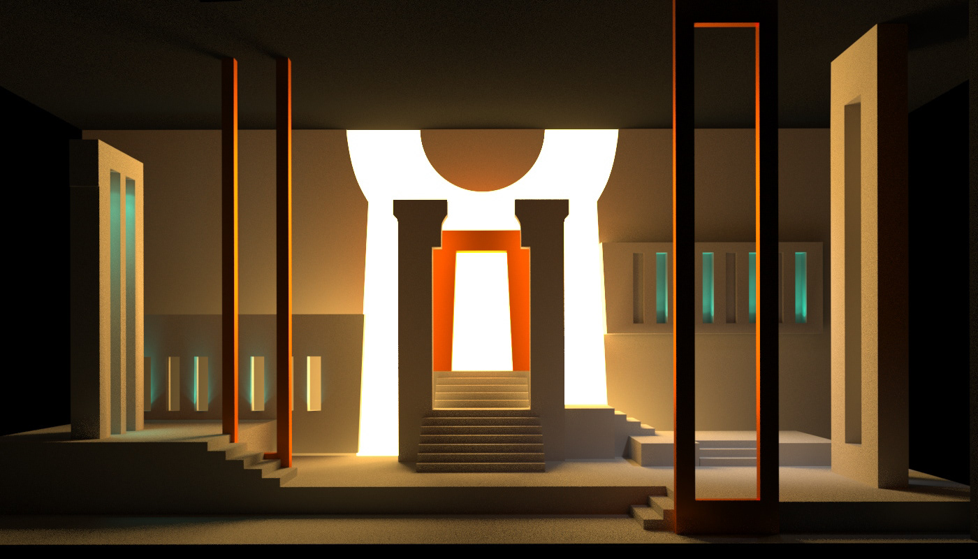 《阿肯那顿》歌剧舞台设计-4