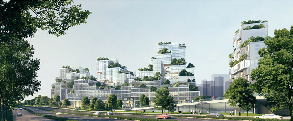 龙岗金园软件园丨中国深圳丨深圳大学建筑设计研究院∙元本体工作室-0