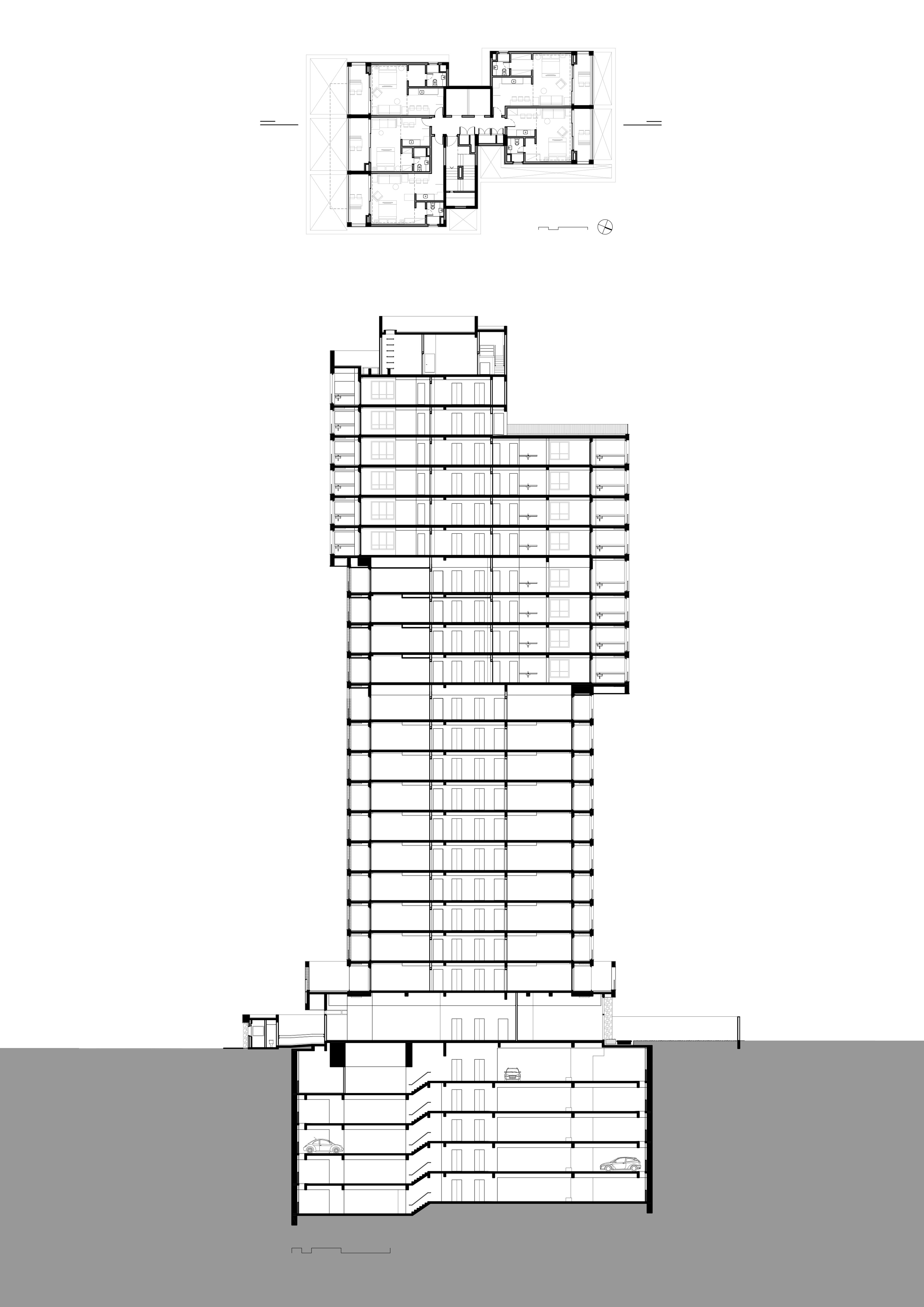 巴西圣保罗 Pedra Faria Lima 住宅楼-31