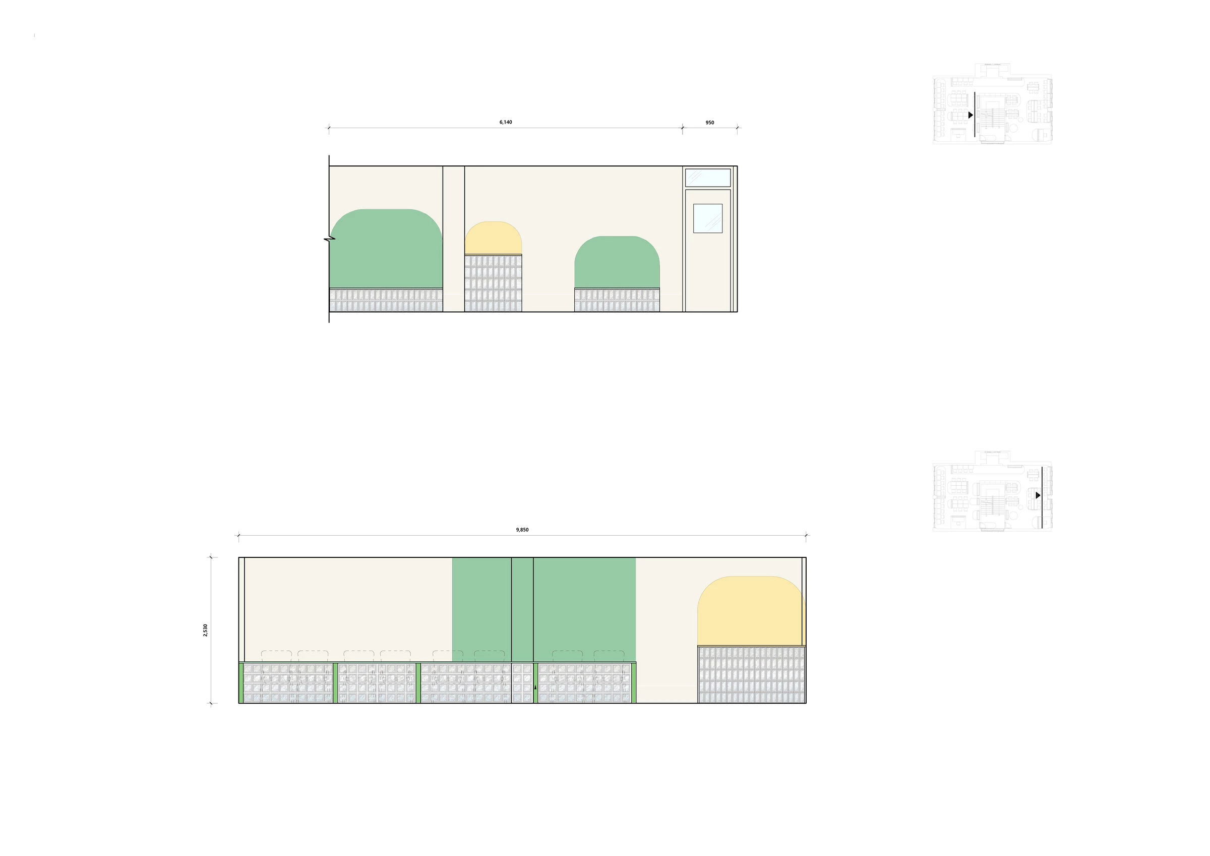 玻璃砖房间丨韩国首尔丨G,O Architecture-34