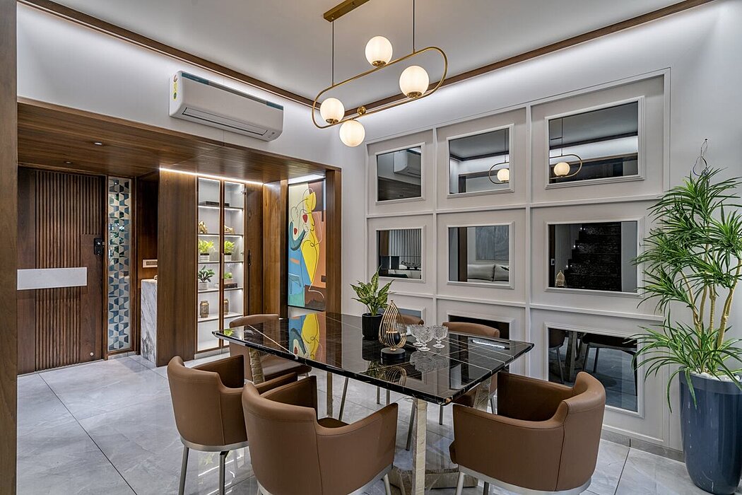 沙纳姆的一个宜人飞地丨印度丨Anand Patel Architects-5